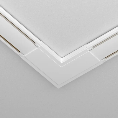 Конектор питания угловой Radity белый, TRA084CL-11W. TM Maytoni