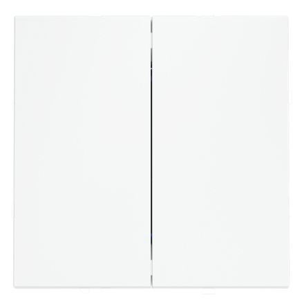 VLS020502 Перекрестный переключатель встраиваемый VOLTUM S70 двухклавишный 10А, (белый матовый). (ТМ Maytoni)