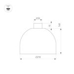 Светильник ART-INBELT-BOWL-R210-16W Day4000-MIX (BK, 100 deg, 48V, DALI) (Arlight, IP20 Металл, 3 года)