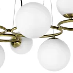 815091 Люстра GLOBO 9х40W G9 ЛАТУНЬ Lightstar