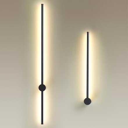 4335/12WL HIGHTECH ODL22 299 чёрный Настенный светильник IP20 LED 12W 525Лм 3000K FILLINI