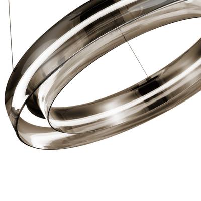 SL6019.333.01 Светильник подвесной ST-Luce Черный/Дымчатый, Белый LED 1*36W 3000K