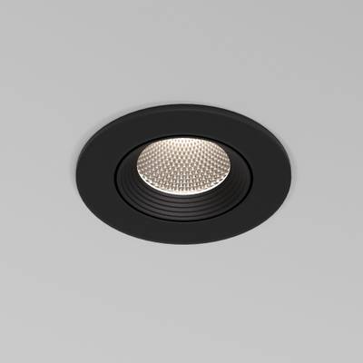 Светильник встраиваемый светодиодный Even 7W 4000K черный 25094/LED