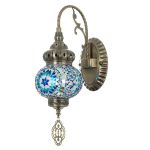 CL419316 Каир Мозаика Синяя Бра