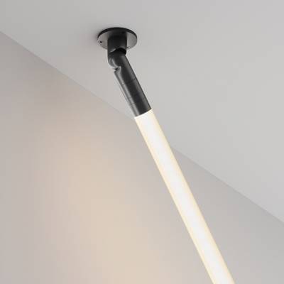 Шарнирное основание для накладного монтажа системы Shelf с вводом питания, C027CS-P-B. TM Maytoni