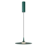 7037/12L HIGHTECH ODL25 305 темно-зеленый/металл/акрил Подвесной светильник IP20 LED 12W 3000K AC90-260V SOMBRA
