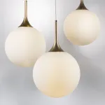 813033 Подвес GLOBO 1х40W E14 champagne gold/white Lightstar