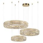 4926/85L L-VISION ODL24 597 золото/металл/хрусталь Люстра LED 85W 4000K 5074Лм PANTA