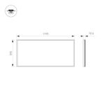 Панель IM-600x1200A-48W Day White (Arlight, IP40 Металл, 3 года)