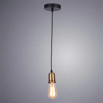 Подвесной светильник Arte Lamp MAZZETTO A4290SP-1BK, 1хE27