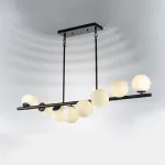 815187 Люстра CROCO 8х40W E14 ЧЕРНЫЙ МАТОВЫЙ Lightstar