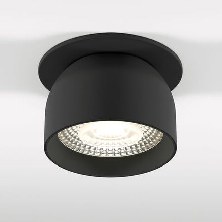 Светильник встраиваемый светодиодный Uno 8W 4000K черный 25092/LED