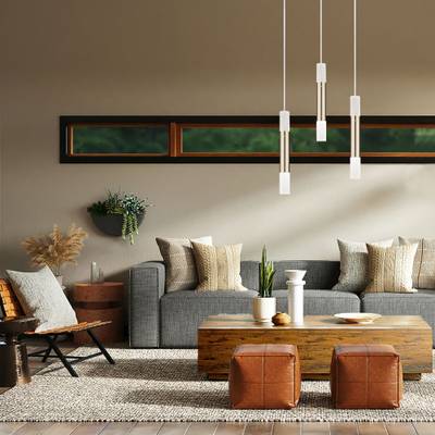 Подвесной светодиодный светильник 50210/1 LED золото