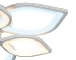 Потолочный светодиодный светильник без пульта FA445/6 WH белый 87W 3000K/6400K 710*710*120 (Без ПДУ)