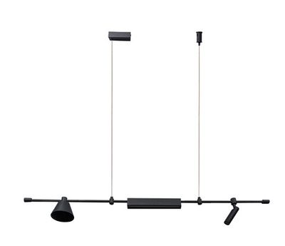 07616-115L,19 Подвес Ристо черный w115*12 h160 Led 15W (4000K)