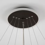 Citilux Неон Смарт CL731A095E Умная подвесная люстра Венге