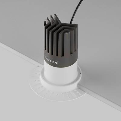 Встраиваемый светильник Dip Hight+ 3000K 15Вт 50° DL122-15W-3K-TRS-W. TM Maytoni