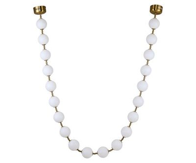 Подвес Мони бронза L296 d10 Led 120W (4000K) (белые матовые плафоны)