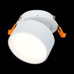 ST651.538.09 Встраиваемый поворотный светильник Белый LED 1*9W 3000K 720Lm Ra&gt;90 120° IP20 D85xH68 170-240VV