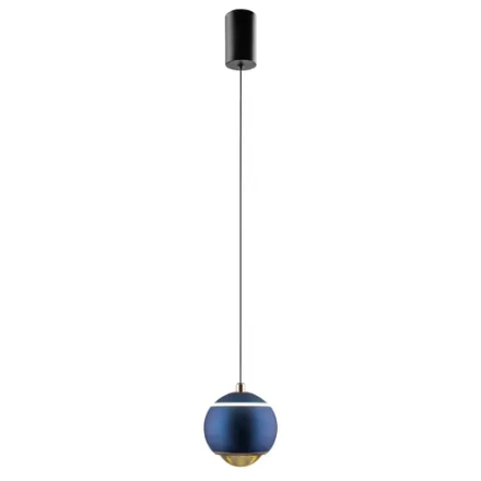 Светильник подвесной Crystal Lux CARO SP LED BLUE 1344/201