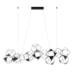 5087/64L L-VISION ODL25 293 черный хром/металл Люстра LED 64W 4000K 3800Лм TRELLIS