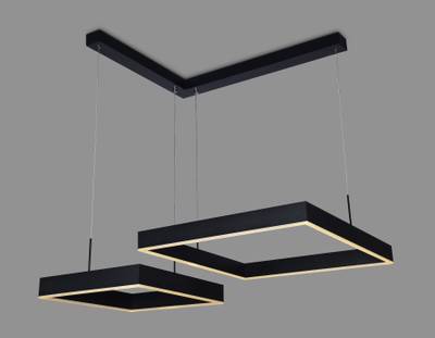 Светильник светодиодный подвесной с пультом FA6644/2 BK черный 108W 850*750*700 (ПДУ РАДИО 2.4G)