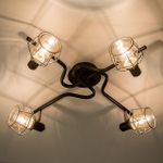 Citilux Таверна CL542541 Люстра потолочная поворотная Чёрная
