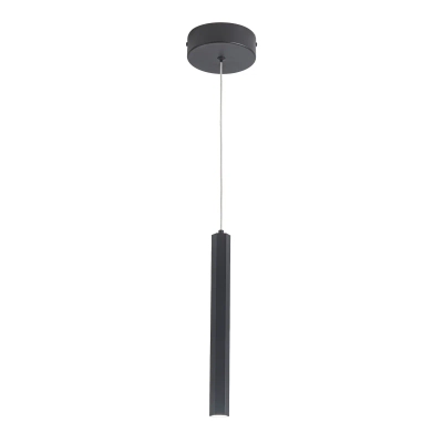 ST614.413.06 Светильник подвесной ST-Luce Черный/Черный LED 1*6W 4000K