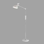 8330/15FL LEDIO белый, металл/пластик Торшер LED 15W 3000/4000/6000K 220-240V ССТ/диммер HORSA