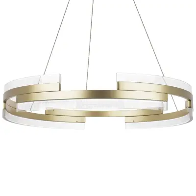 736323 Люстра ROTONDA 55W LED 2835LM 120G ЗОЛОТО 3000K Lightstar