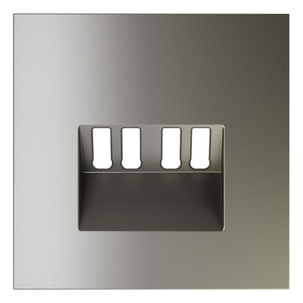 VLS001504 Накладка для розетки акустической 4-местной , S70 (шелк). (ТМ Maytoni)