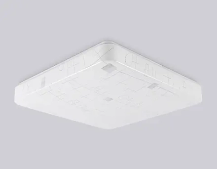 Потолочный светодиодный светильник FZ1155 WH белый 24W 6400K 330*330*80 (Без ПДУ)