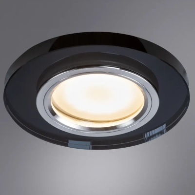 Точечный встраиваемый светильник Arte Lamp CURSA A2166PL-1BK, 1хGU10