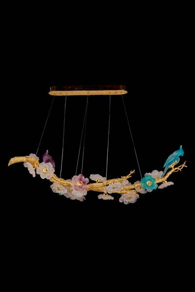 Люстра подвесная Sauvage FL1099-21PO, LED