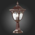 SL083.705.01 Светильник уличный наземный ST-Luce Кофейный/Кофейный, Прозрачный E27 1*60W