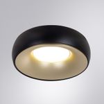Точечный встраиваемый светильник Arte Lamp HEZE A6666PL-1BK, 1хGU10