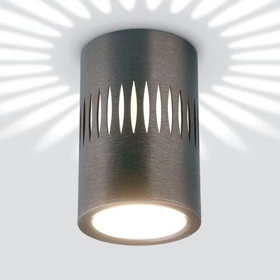 Накладной светодиодный светильник с подсветкой графит DLS026