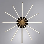 Потолочная люстра Arte Lamp FERNANDO A2199PL-6BK, 1хLED