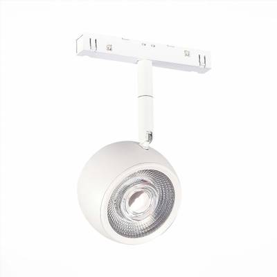 ST355.536.10 Магнитный трековый светильник Белый LED 1*10W 3000K 470Lm Ra&gt;80 36° IP20 L120xW50xH176 48V