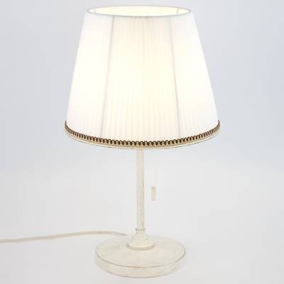 Citilux Линц CL402720 Настольная лампа патина с белым абажуром