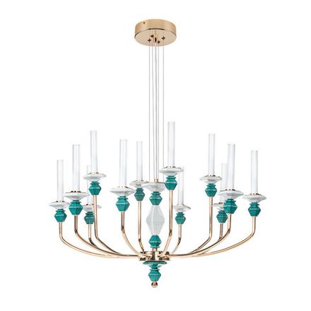 Подвесная люстра Divinare CAPELLO 4947/01 SP-12, 1хLED