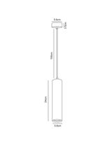 Точечный подвесной светильник Arte Lamp SIRIUS A1524SP-1WH, 1хGU10