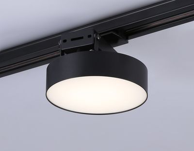 Светильник светодиодный трековый GL6839 BK черный LED 15W 3000K D115*80