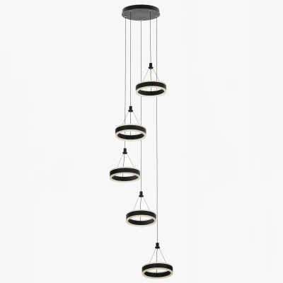 Citilux Дуэт CL719051 LED Подвесной светильник Чёрный
