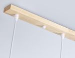 Подвесная люстра TR83135/3 LW/FR светлое дерево/белый матовый E27/3 max 40W 640*180*1040