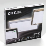 Citilux NORMA CL748K301 LED Светильник с подсветкой Чёрный