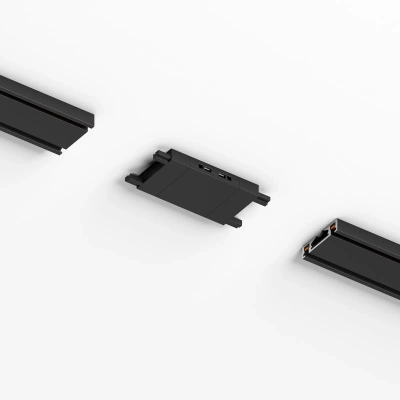 Flat Magnetic Четырёхсторонний соединитель для накладного шинопровода чёрный 85003/00