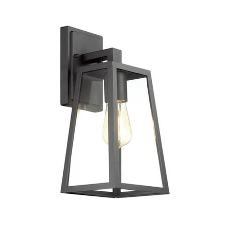 4169/1W NATURE ODL19 717 черный/прозрачный Уличный настенный светильник IP43 E27 1*60W CLOD