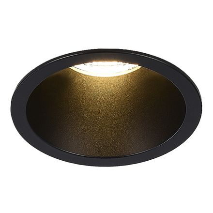 ST754.438.07 Св-к встр. Черный LED 1*7W 3000K 560Lm Ra&gt;90 60° IP20 D60xH79 100-240V