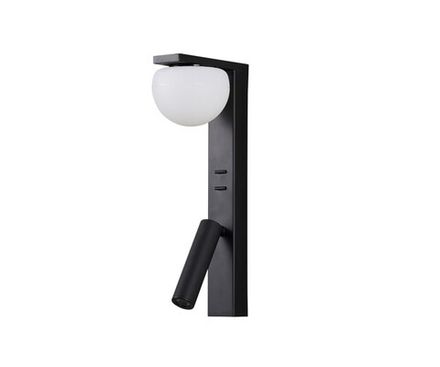 Настенный светильник Грета черный W9*12 h22 Led 7W+3W (4000K)